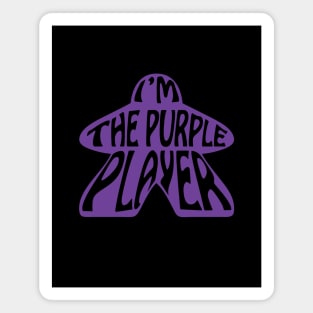 I'm the Purple Player Magnet